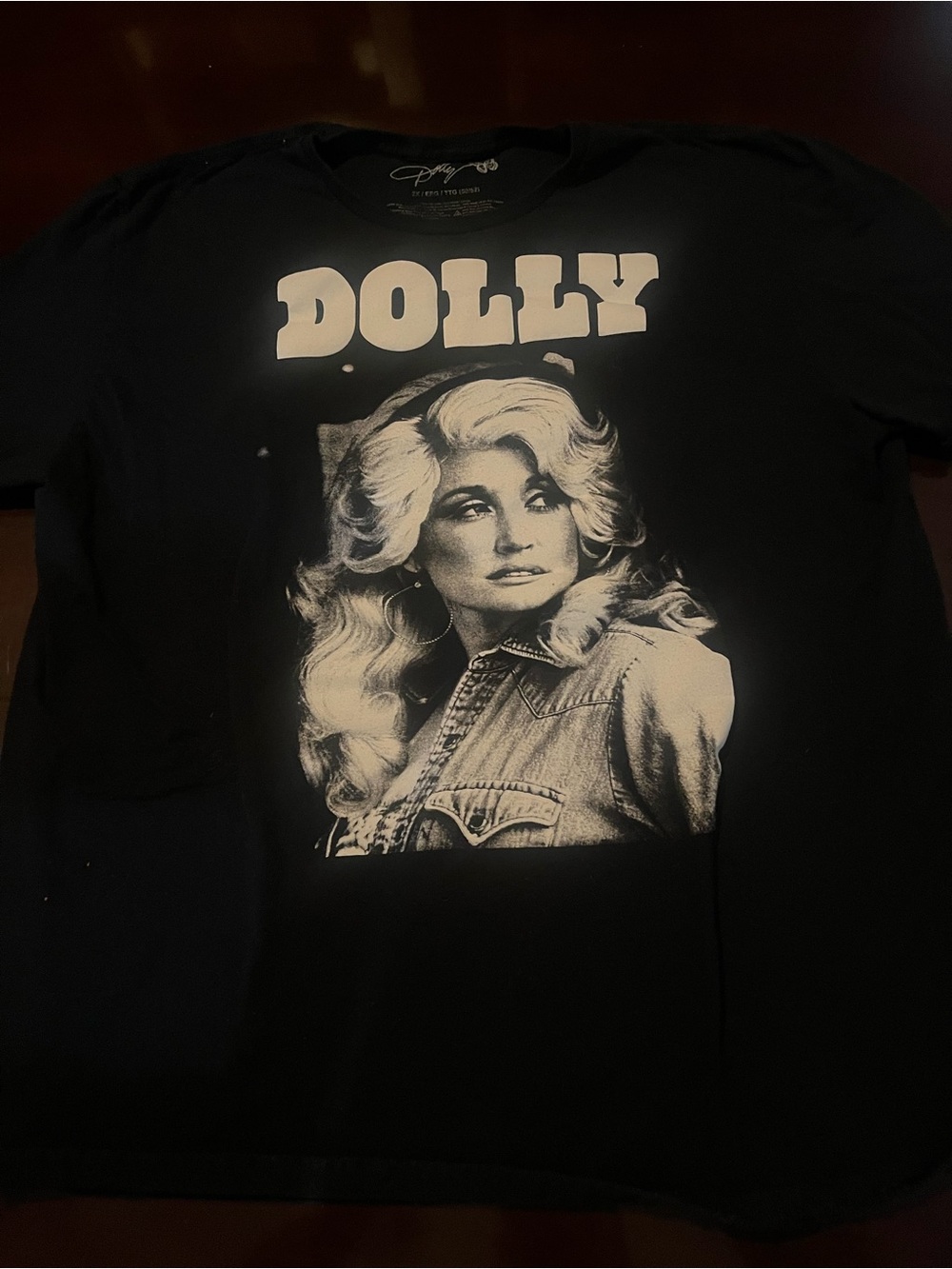 Dollcake Black Short-Sleeve Graphic Tee - DOLLY Portrait